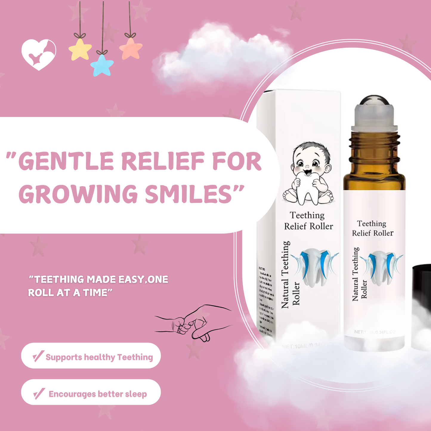 Teething Buddy Roller